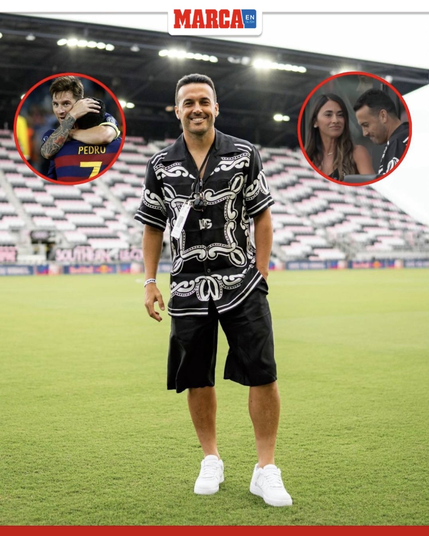 巴薩系再+1？佩德羅現(xiàn)身邁阿密國際主場(chǎng)，他和拉齊奧合約將到期