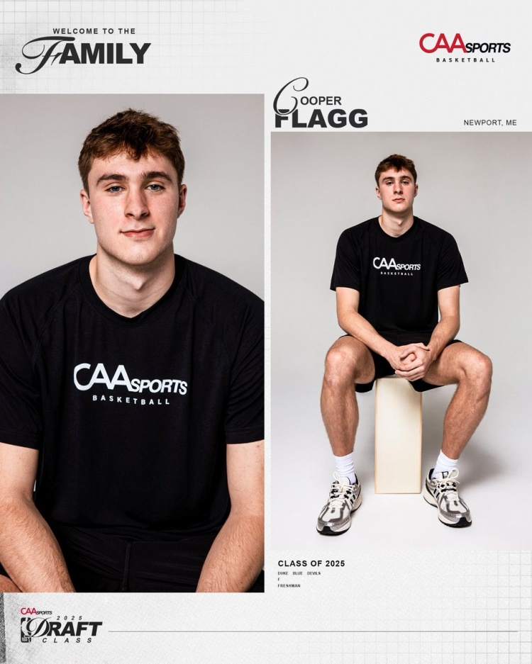 準(zhǔn)狀元加盟！弗拉格官宣加盟CAA經(jīng)紀(jì)公司 后者旗下有布克喬治等人