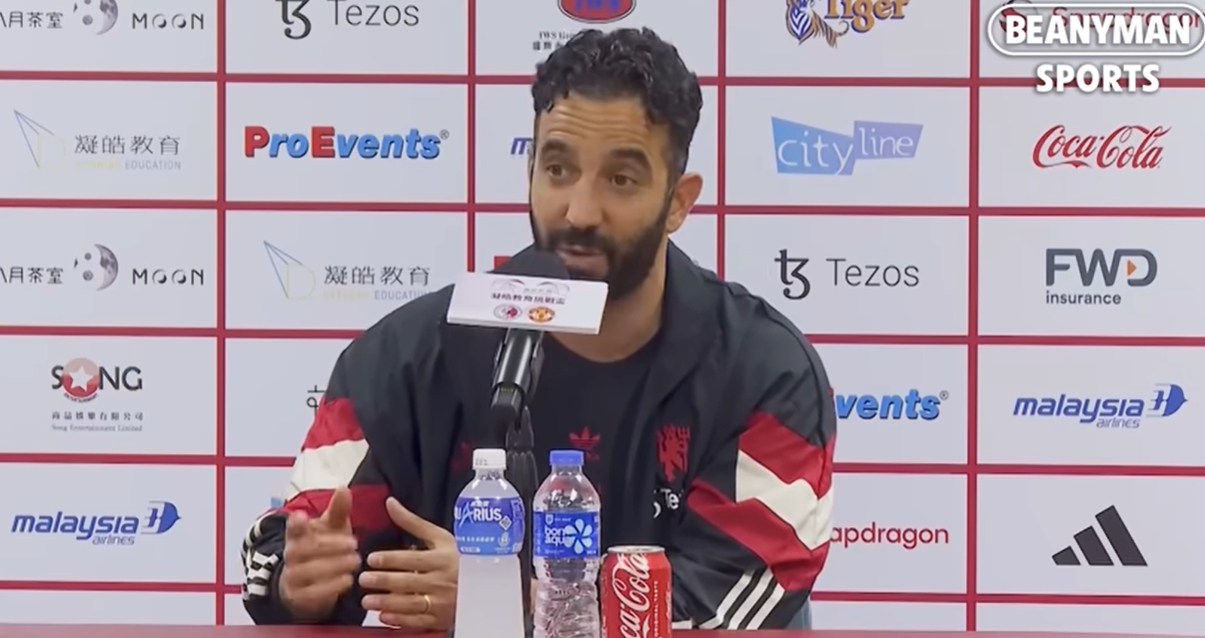 被問梅西中國香港行爭(zhēng)議，阿莫林：我聽說了，球員身體良好就會(huì)上