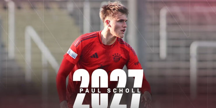 官方：拜仁與后衛(wèi)紹爾續(xù)約至2027年，并將其租借至卡爾斯魯厄鍛煉