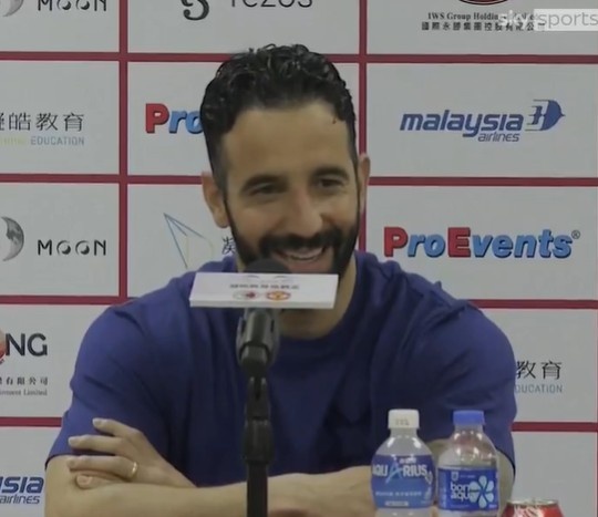 阿莫林：奧比的發(fā)揮非常出色，今晚我對(duì)所有孩子們表現(xiàn)都非常滿意