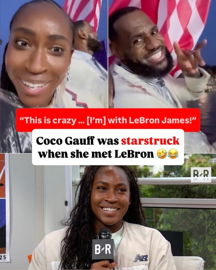 高芙：巴黎奧運(yùn)會(huì)開幕式 我站在詹姆斯身邊很緊張感覺(jué)他個(gè)子好高