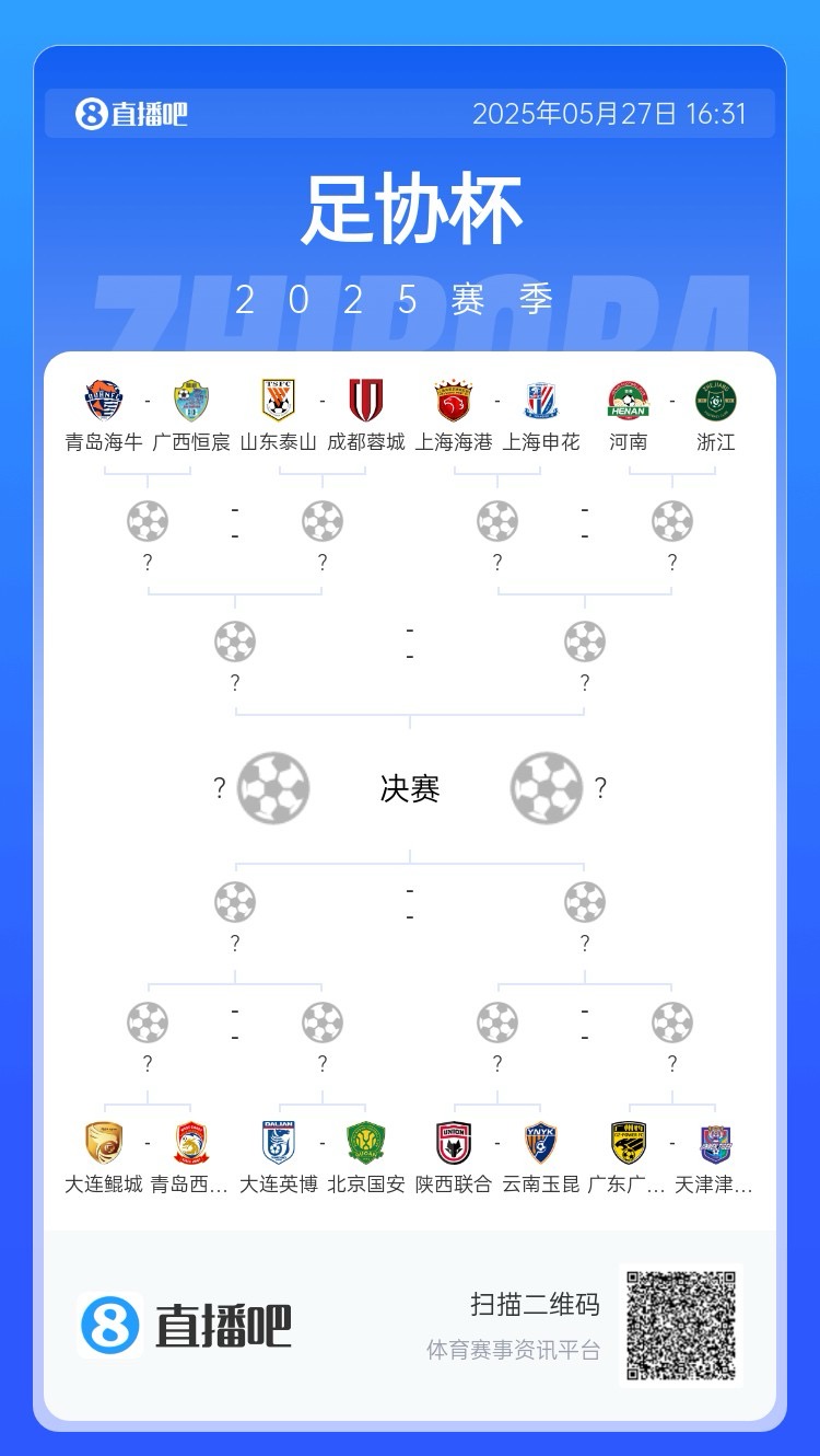 落入死亡半?yún)^(qū)！記者談泰山足協(xié)杯簽位：賽程對泰山隊很不利