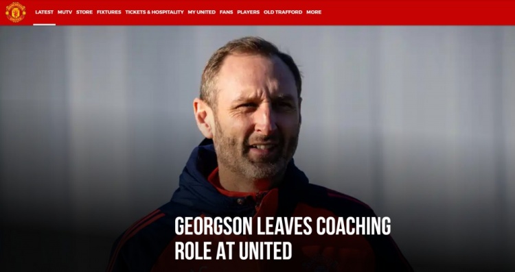 鏡報：曼聯(lián)定位球教練宣布離開，阿莫林削弱了該角色重要性