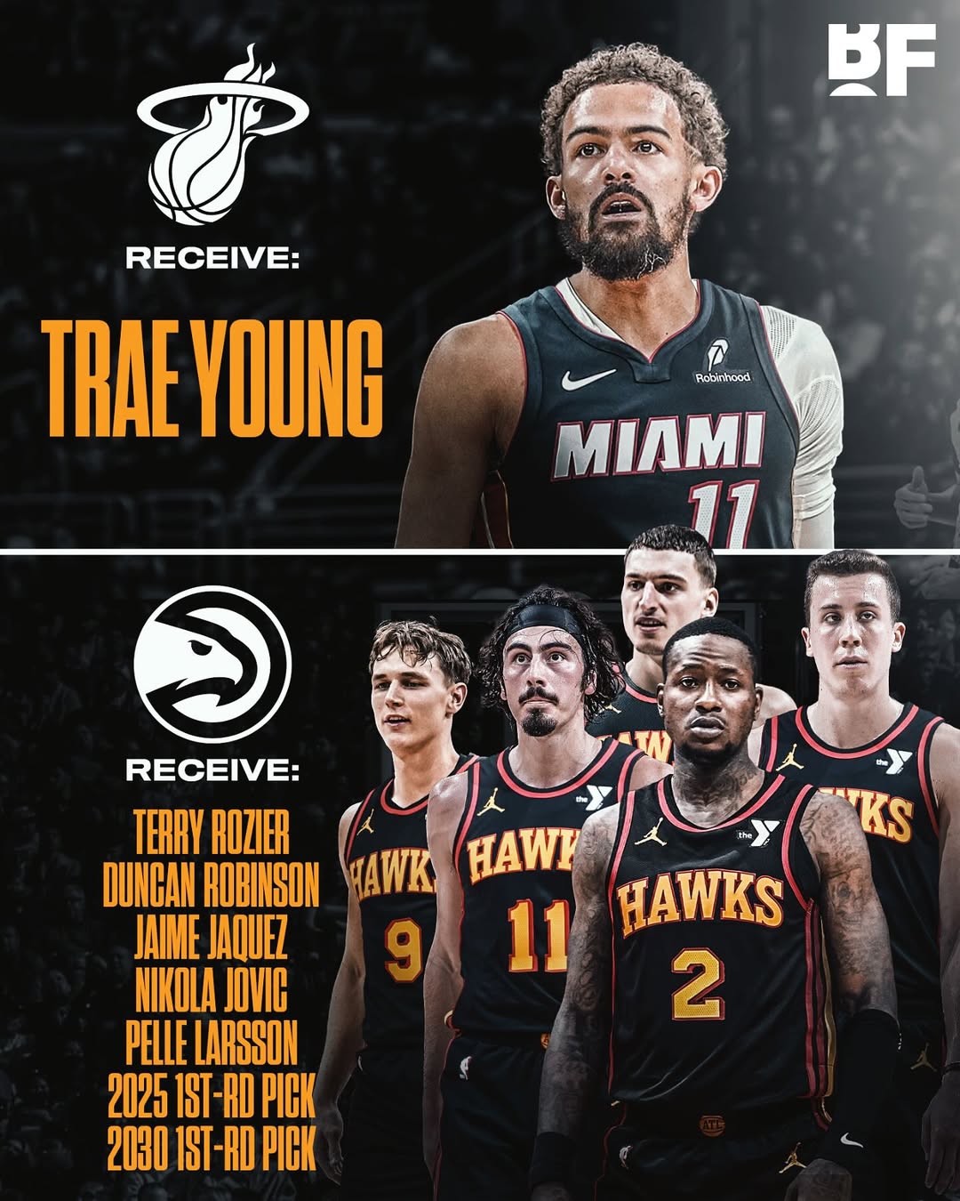 組全明星后場？???BR交易建議：熱火換來吹楊 送出5將+2個首輪