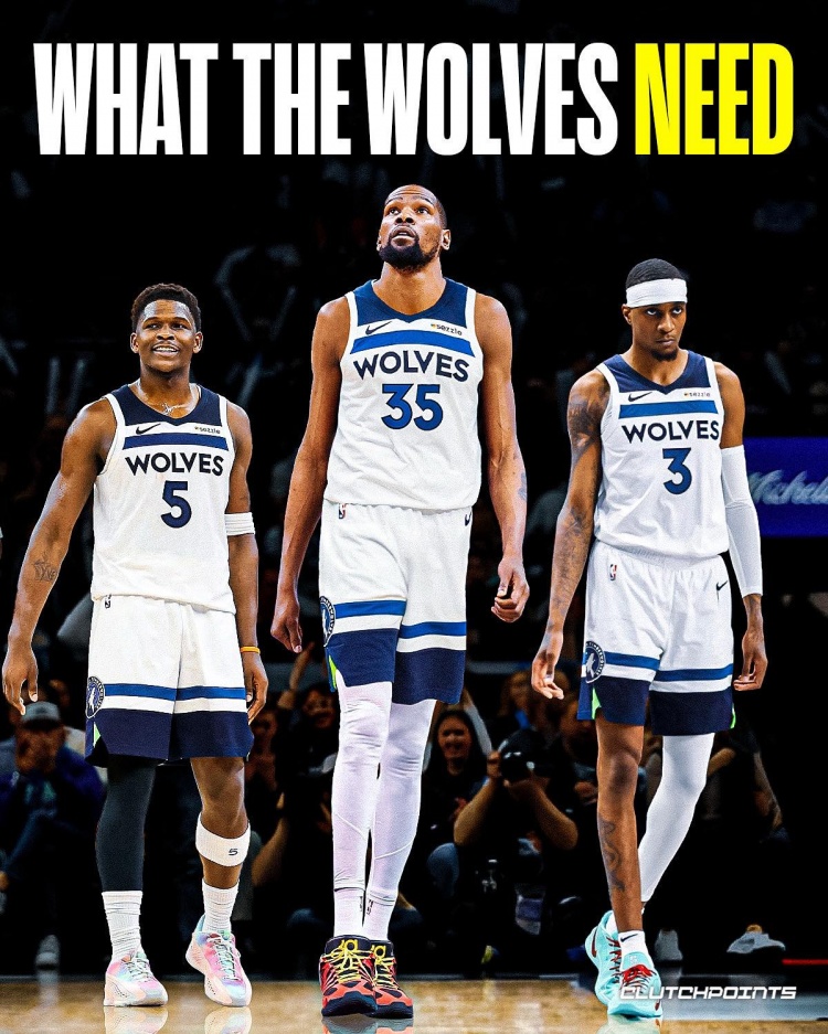 名記：森林狼曾認真探索交易得到KD 尚不確定是否會再次追求后者