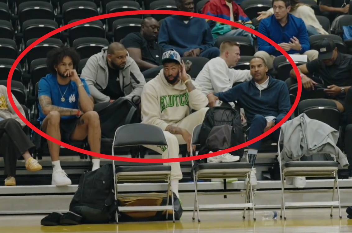 說啥呢？楊瀚森Proday試訓投籃精準 引濃眉&哈里森等人密語