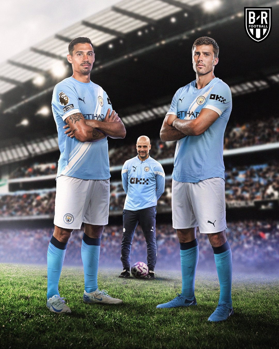 7000萬簽羅德里領(lǐng)銜！瓜氏曼城已在中場投入3.5億歐 人均5000萬歐