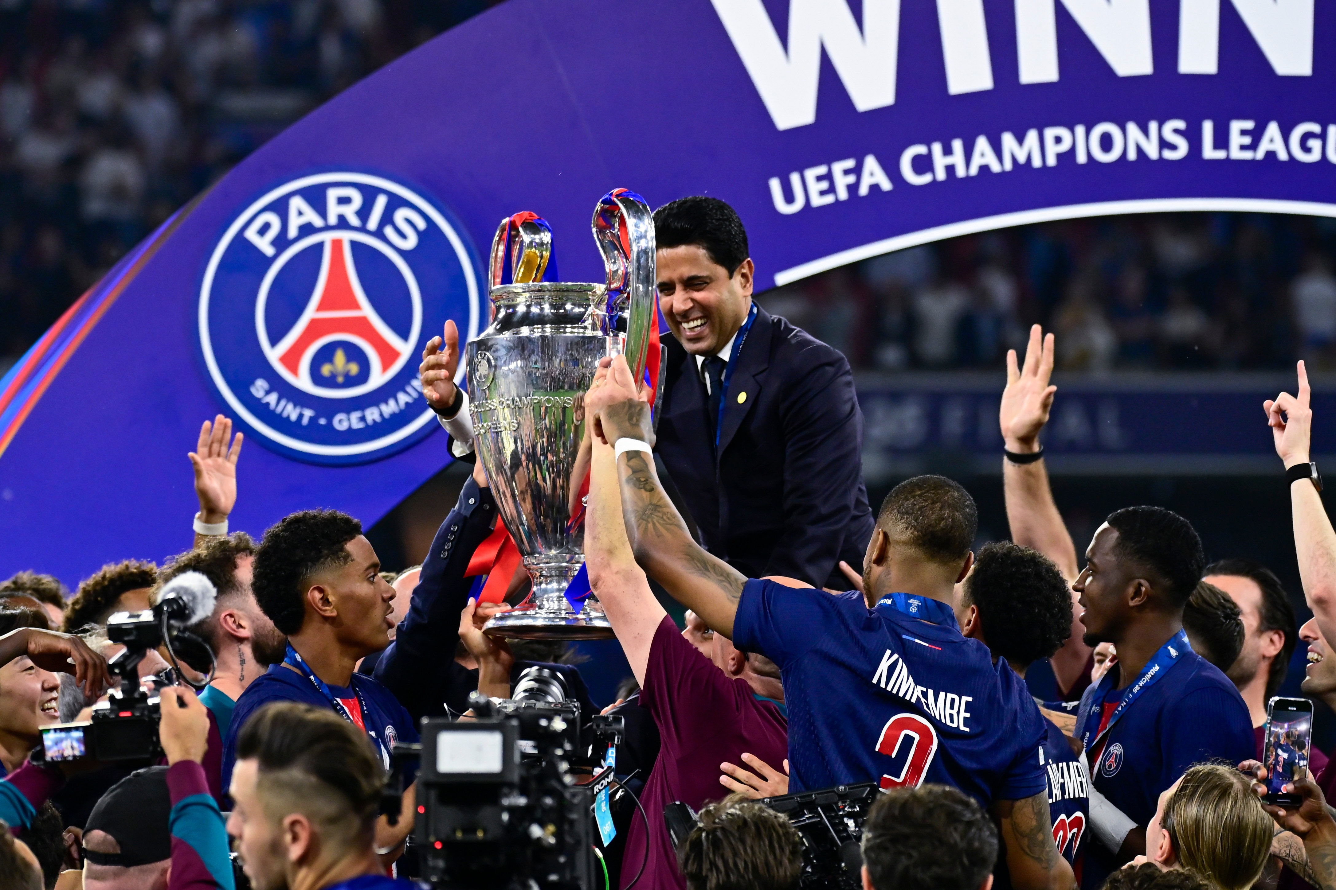 納賽爾：歐冠新賽制非常成功，我這么說(shuō)并不是因?yàn)榘屠柃A得了冠軍