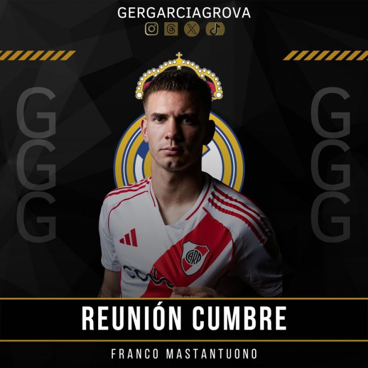 記者：皇馬代表正在與馬斯坦托諾和河床直接談判