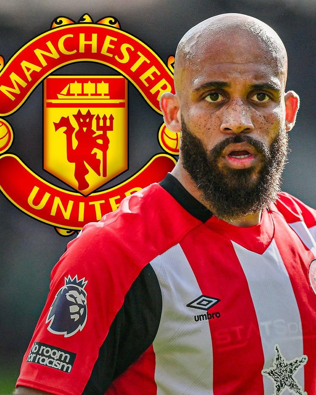 差得多！羅馬諾：曼聯(lián)5500萬鎊報(bào)價(jià)姆貝莫，要價(jià)6500萬-7000萬鎊