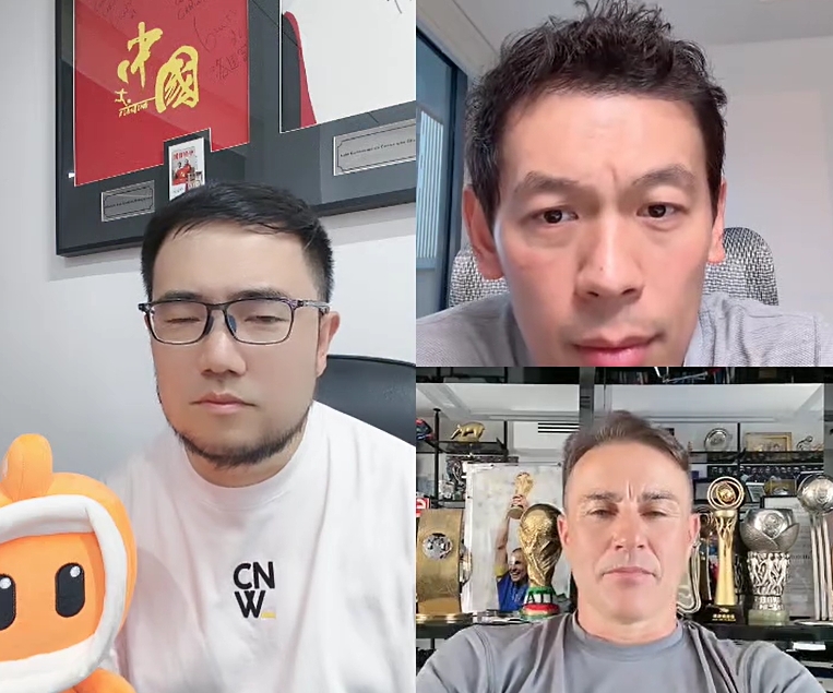 卡納瓦羅：我不太了解王鈺棟，中國球員要去歐洲我有能力一定幫忙