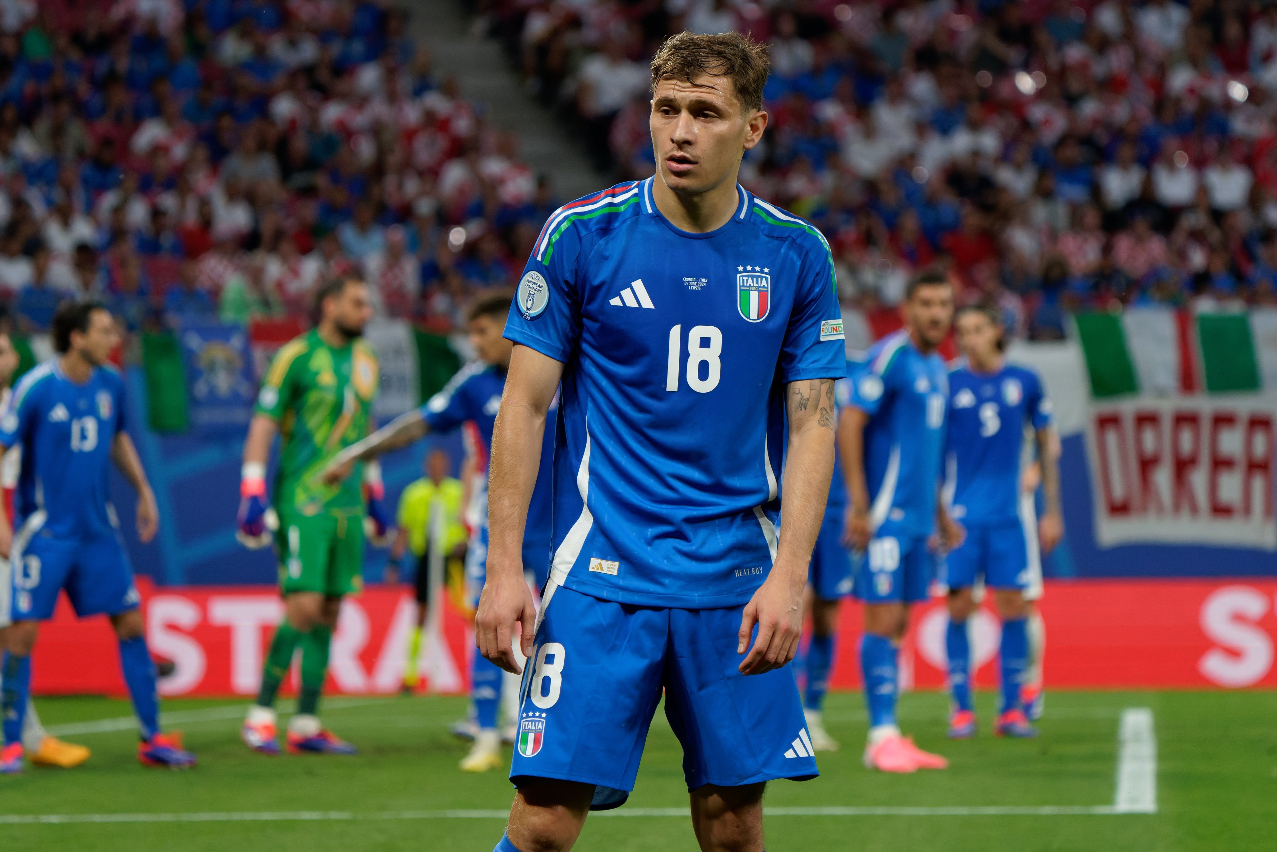 巴雷拉：遺憾沒踢過世界杯 意大利像歐冠決賽的國米？確實(shí)要反思