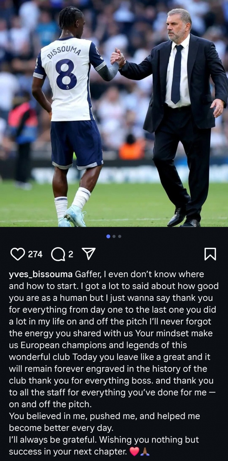 比蘇馬社媒告別澳波：你幫助我每天變得更好，祝新篇章取得成功