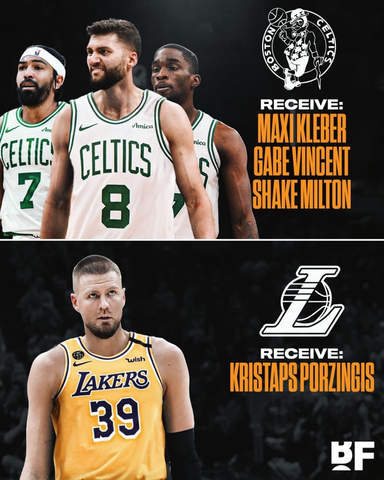 綠軍記者交易設想！鉑金單換湖人三人！