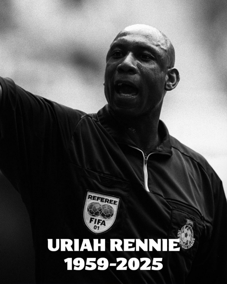 R.I.P.英超首位黑人裁判烏里亞-雷尼因病去世，享年65歲