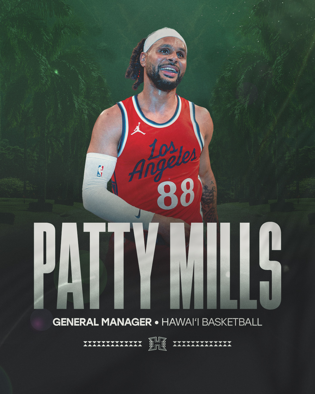 ??壓庫(kù)里&吹楊一頭！米爾斯出任夏威夷大學(xué)男籃總經(jīng)理??