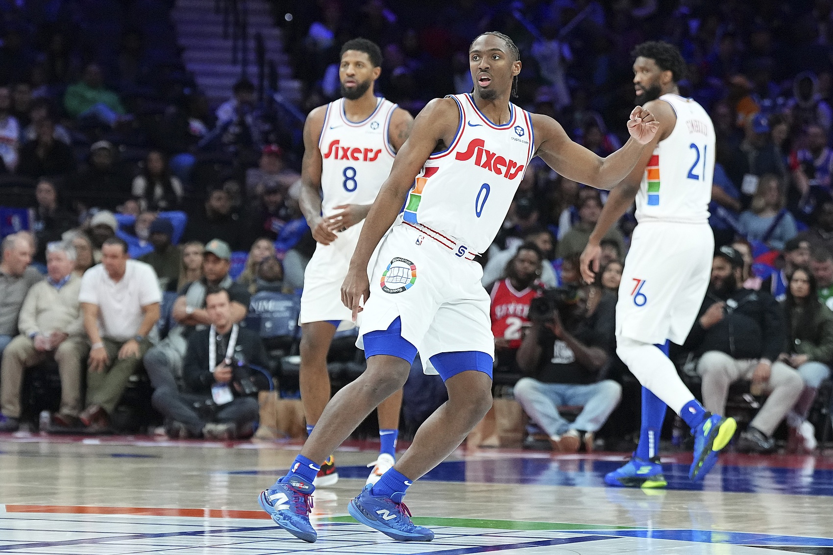 美記：76人已經(jīng)就探花簽與多隊(duì)接觸 管理層將權(quán)衡所有可能性??