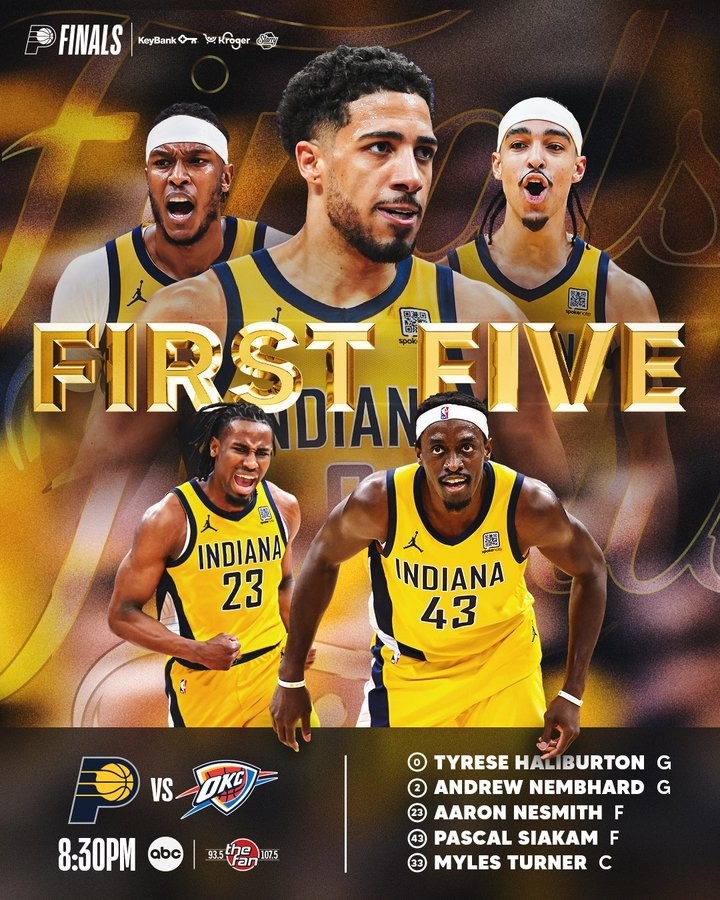 步行者G3先發(fā)：哈利出戰(zhàn)+西亞卡姆+內(nèi)史密斯+特納+內(nèi)姆哈德