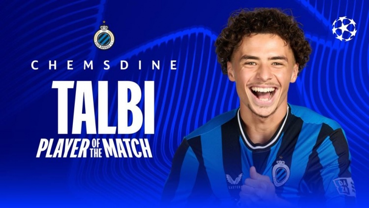 記者：那不勒斯有意布魯日20歲邊鋒塔爾比，尚未正式報價