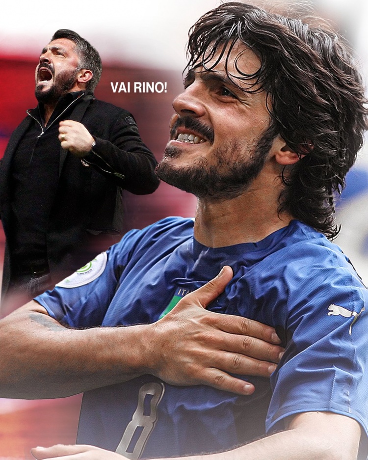 加圖索執(zhí)掌國家隊(duì)帥印，米蘭祝福：意大利在召喚！加油！????