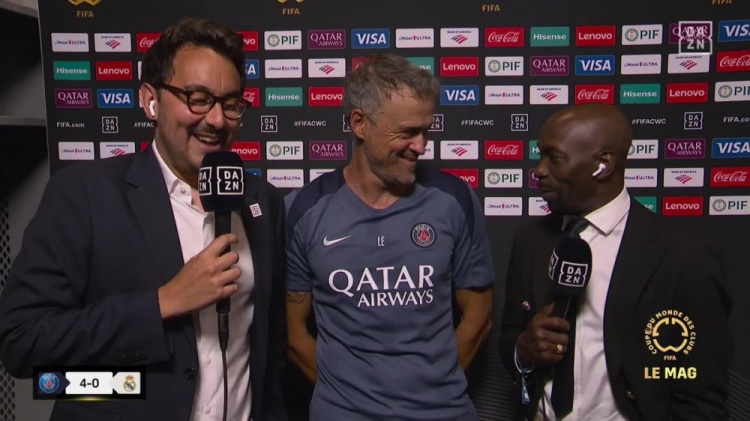 馬克萊萊問恩里克如何阻止巴黎，后者調(diào)侃：你的孩子也許可以