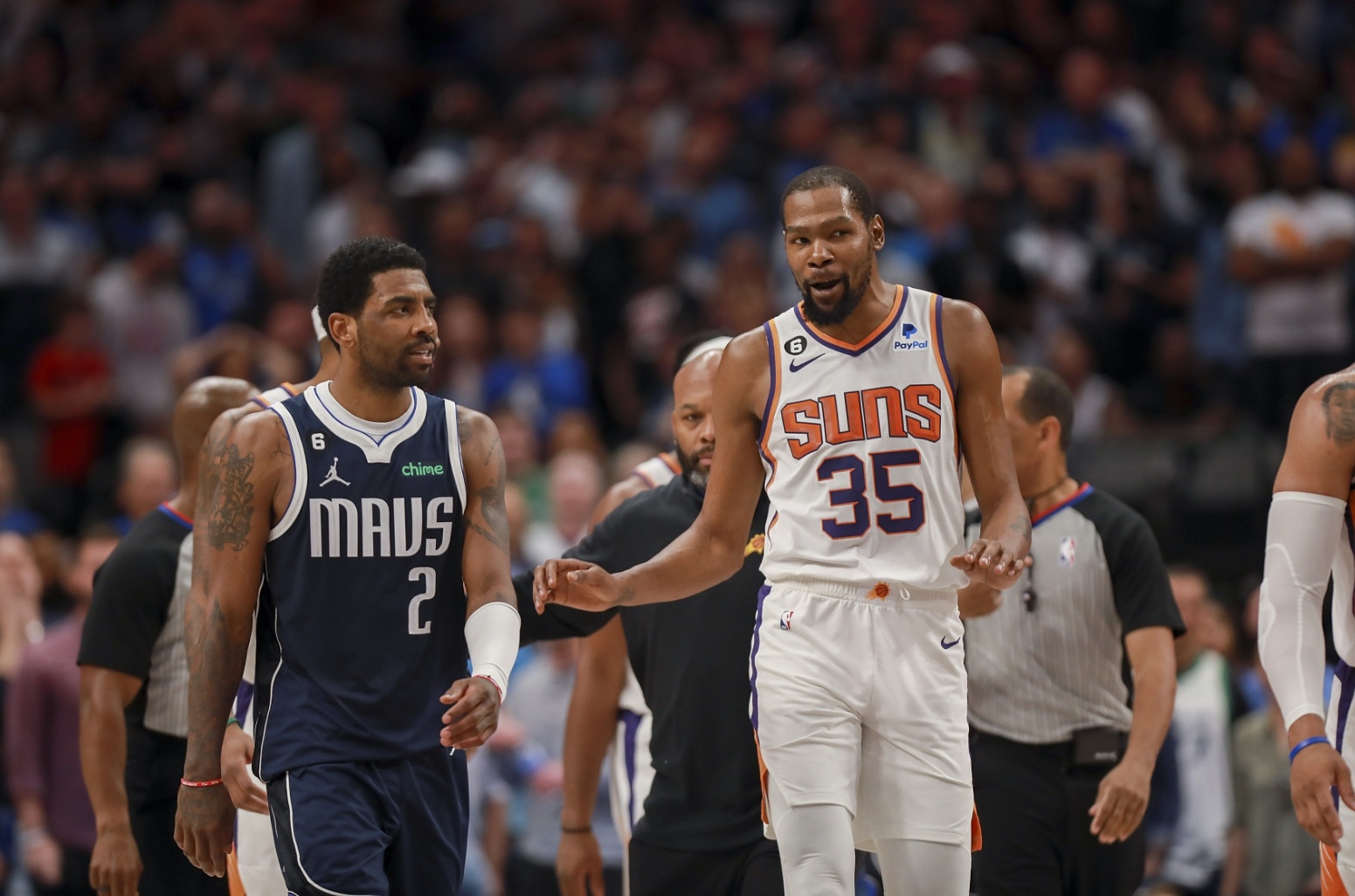 懷念和詹姆斯&KD&東契奇一起打球嗎？歐文：當(dāng)然 他們都激勵(lì)了我