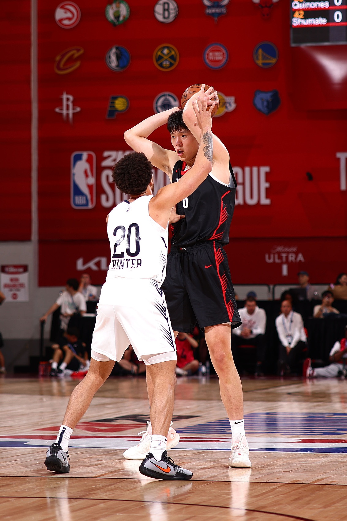 楊瀚森：CBA對抗特別激烈 NBA是主動尋求身體對抗 每個都為爭飯碗