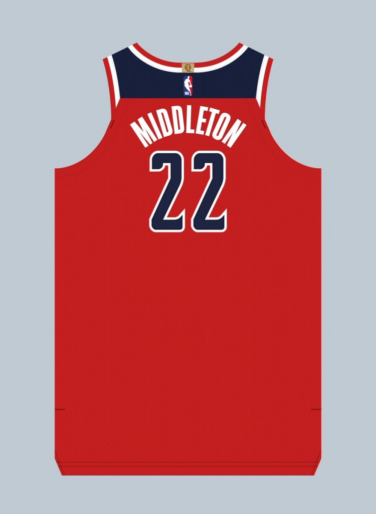 球衣記者：米德爾頓將球衣號(hào)碼從32號(hào)改為了22號(hào)