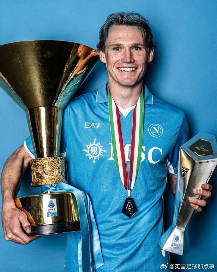 ESPN：麥克托米奈自離開曼聯(lián)加盟那不勒斯以來(lái)↓