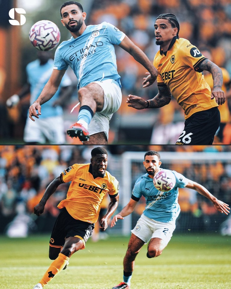 對(duì)狼隊(duì)，艾特-努里觸球數(shù)、搶斷、解圍、攔截比其他任何球員都多