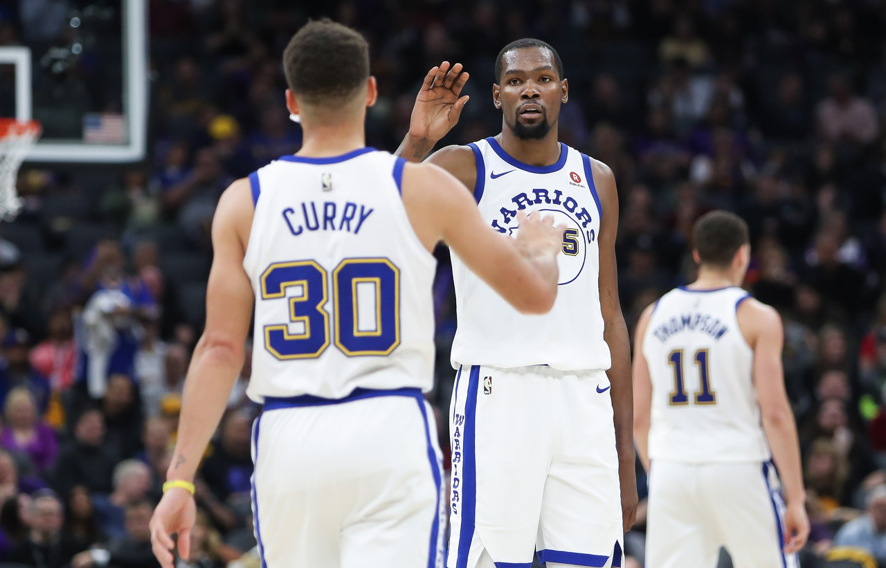 克萊談現(xiàn)役前5射手：庫(kù)里、杜蘭特、自己、布克、東契奇