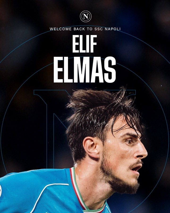 官方：萊比錫邊鋒埃爾馬斯租借回歸那不勒斯，后者可選擇買(mǎi)斷