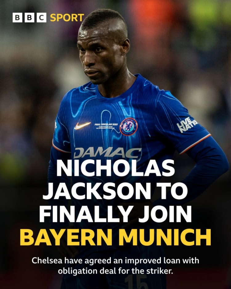 記者：我認(rèn)為杰克遜被嚴(yán)重低估了，去到拜仁后他還可以向凱恩學(xué)習(xí)