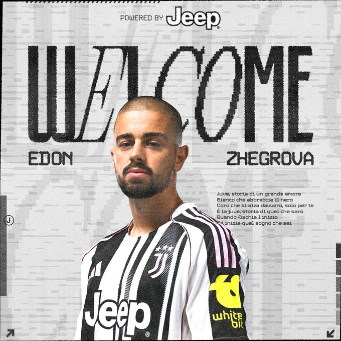 官方：尤文簽下26歲里爾邊鋒熱格羅瓦，總價1850萬歐