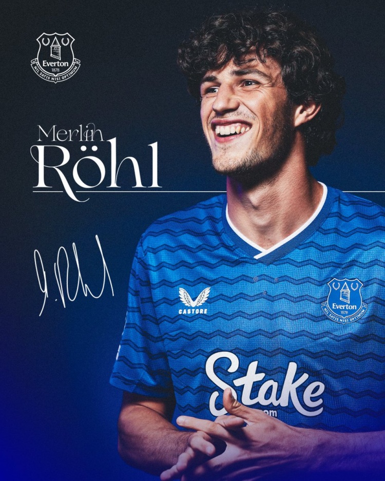 官方：埃弗頓簽下弗賴堡23歲中場羅爾，租借+明夏強制買斷