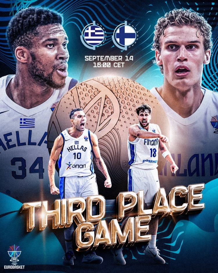 ??字母哥30+17+6 馬爾卡寧19+10 希臘險(xiǎn)勝芬蘭收獲季軍