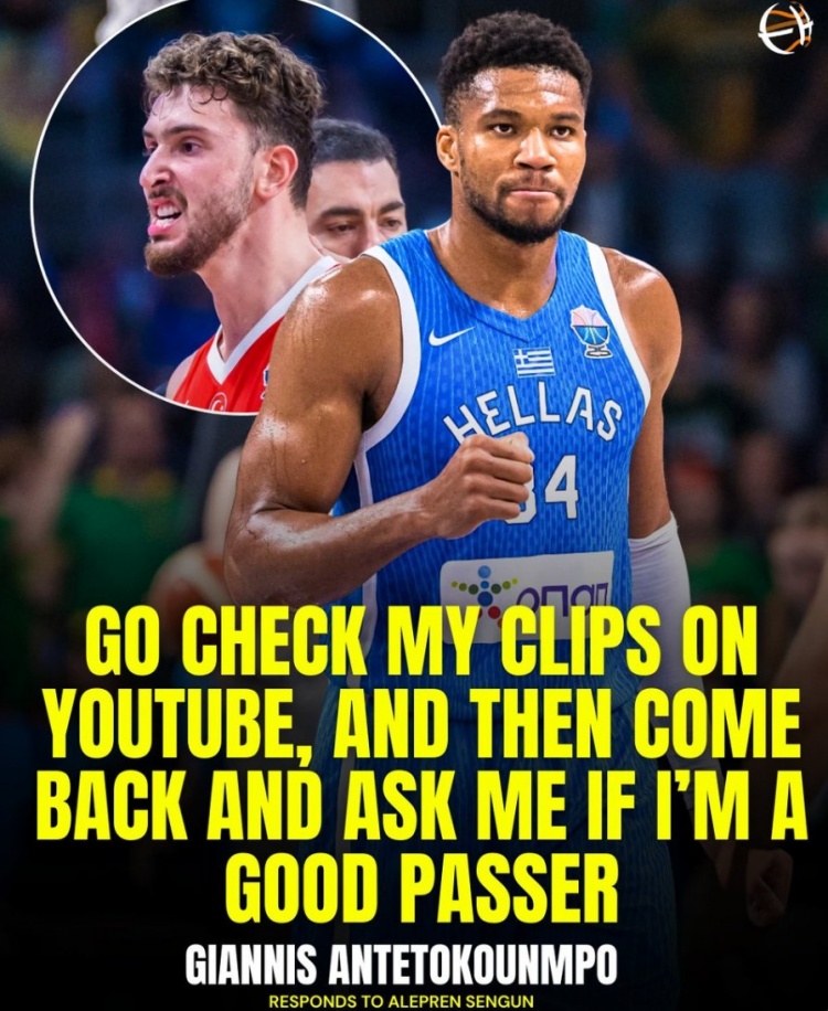 申京說(shuō)你傳球不行？字母哥：去看看我的集錦 再來(lái)問(wèn)這個(gè)問(wèn)題吧