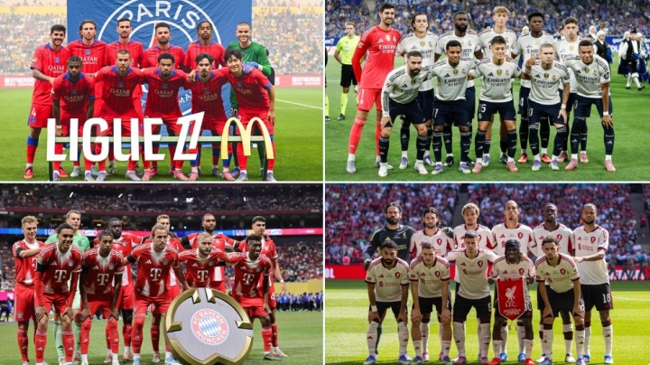 有且僅有！英西德法均僅剩1隊(duì)保持全勝：利物浦 皇馬 拜仁 巴黎