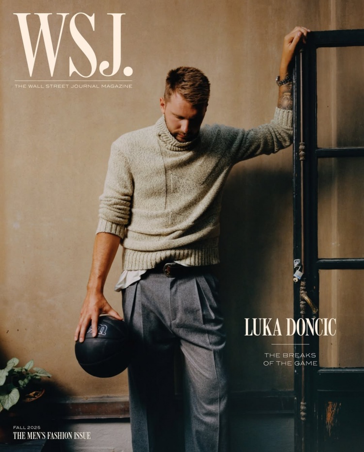 高顏值型男！東契奇登《華爾街日報》雜志封面 各種造型帥氣逼人