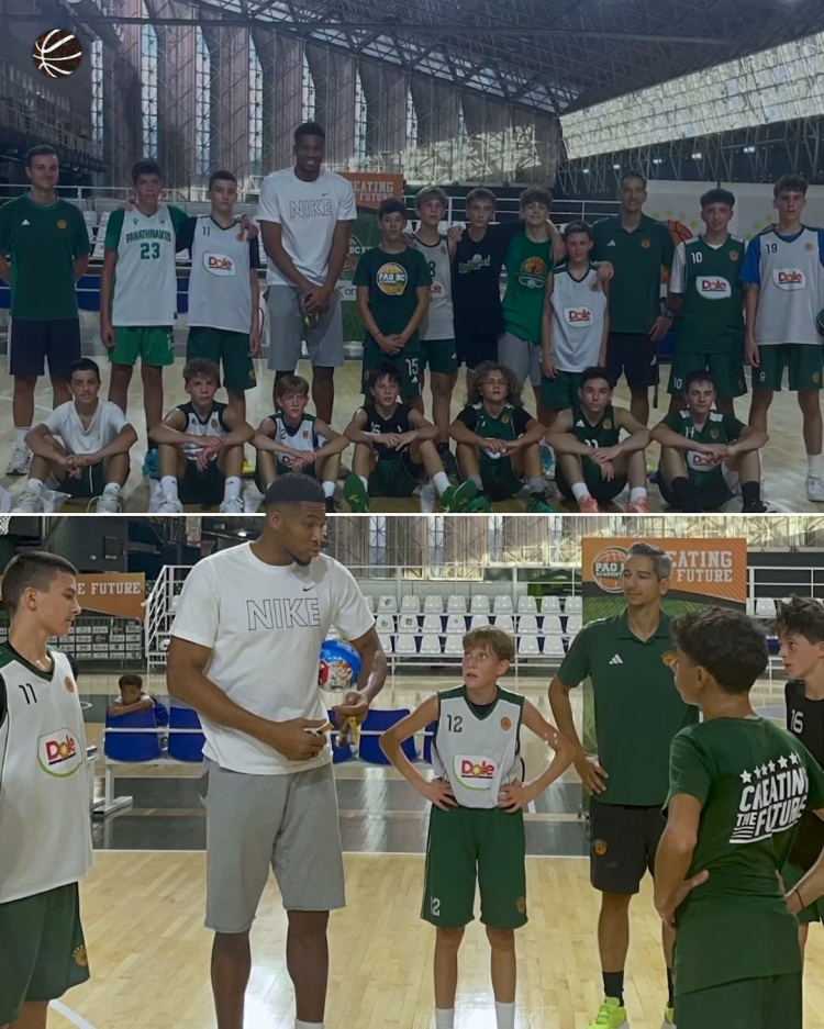 字母哥寄語小球員：小時(shí)候最重要的是努力 專注自己如何變得更好