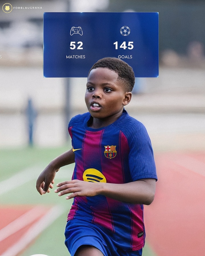 拉瑪西亞再出天才??巴薩11歲小將52場145球，已簽約萊萬經(jīng)紀人