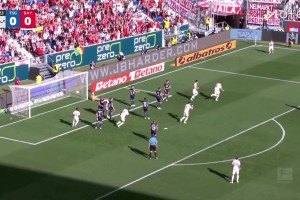 開賽四連勝！拜仁4-1霍芬海姆繼續(xù)領(lǐng)跑 凱恩戴帽奧利塞造點(diǎn)