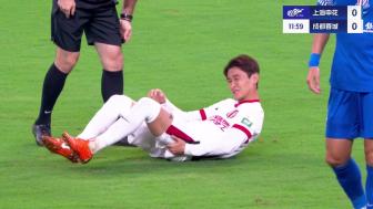 申花1-1蓉城 陳晉一破門周定洋絕平韋世豪傷退