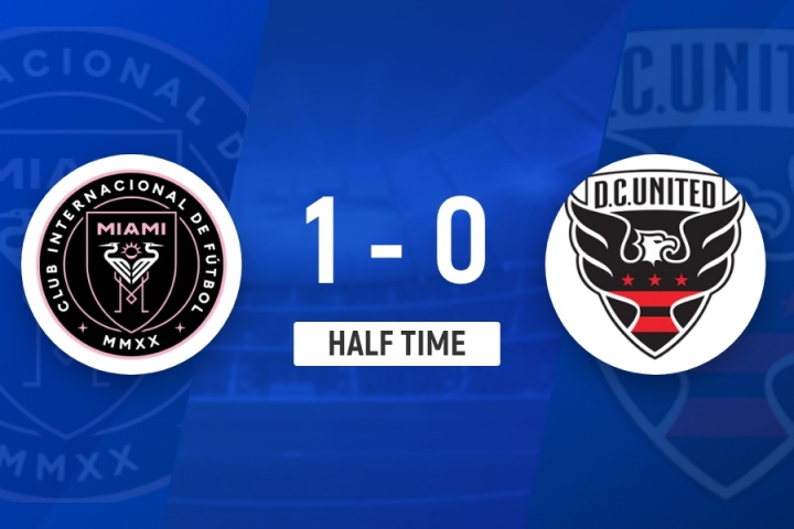 半場-邁阿密1-0華盛頓 梅西助攻阿連德破門 烏斯塔里下蛋險送禮