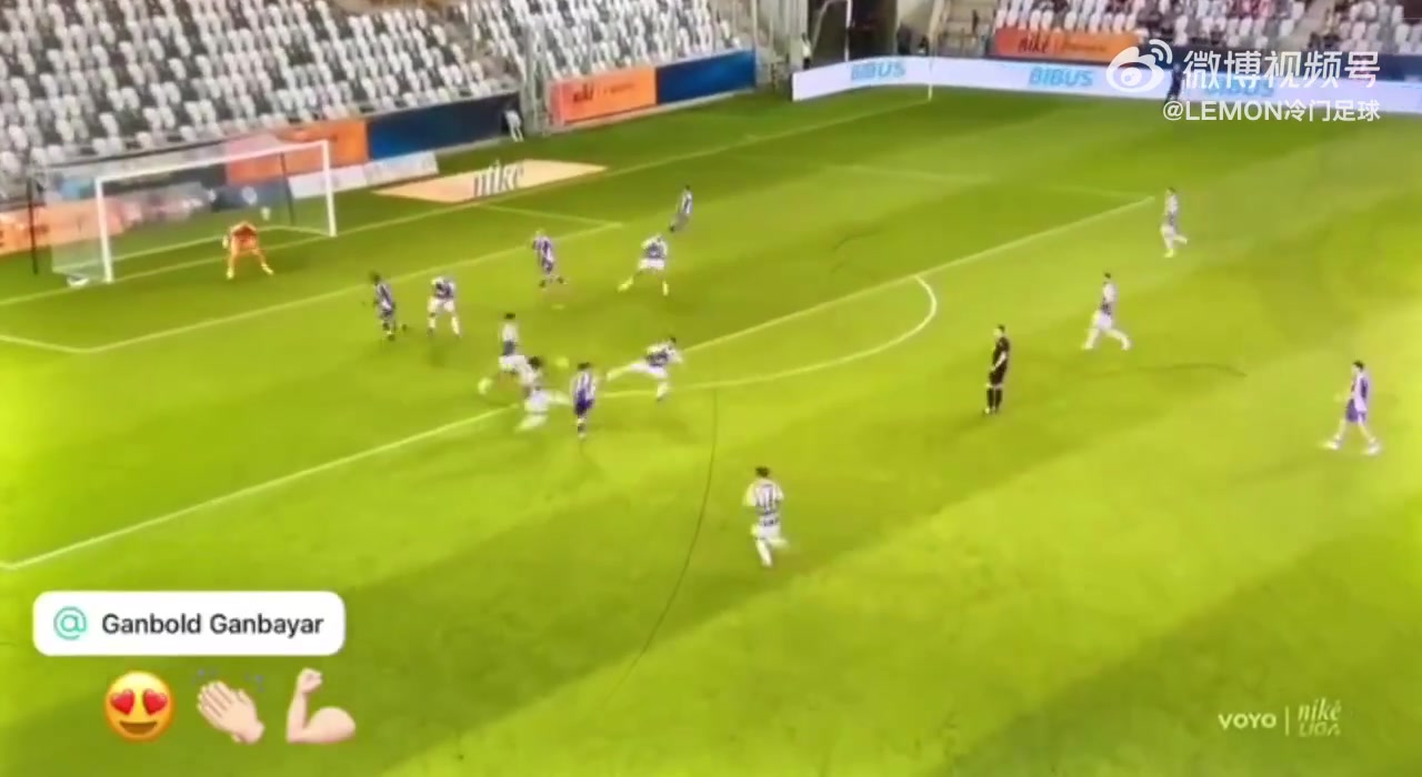 效力斯洛伐克聯(lián)賽！25歲蒙古第一球星精彩內(nèi)切，打入羅本式進(jìn)球