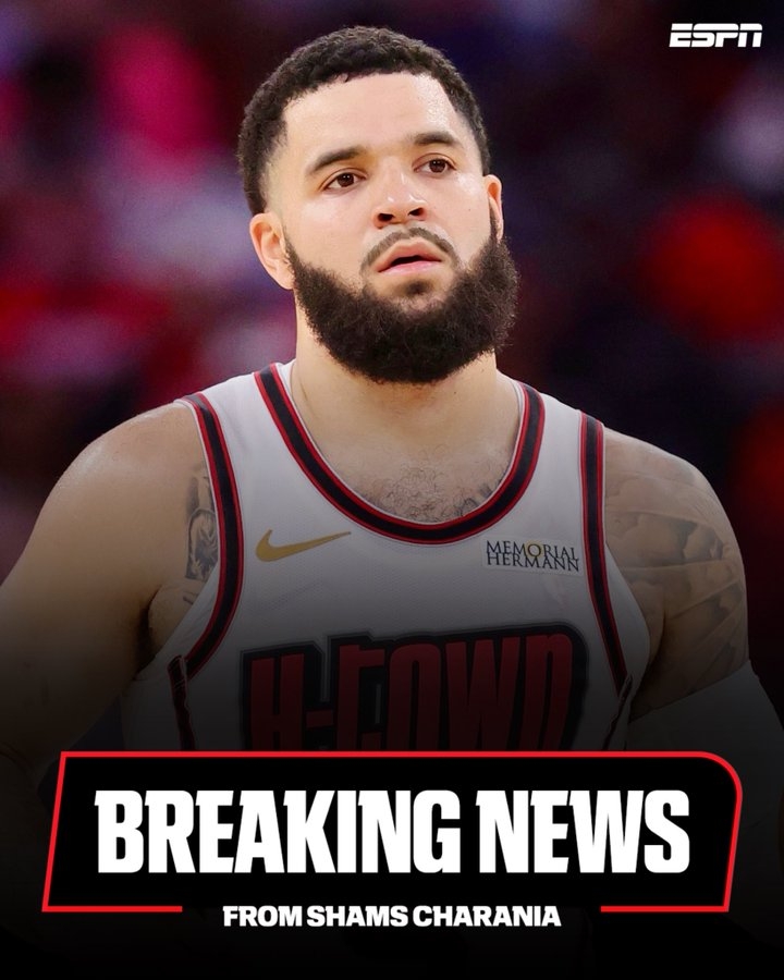 Shams：火箭后衛(wèi)范弗里特前十字韌帶撕裂，可能賽季報銷