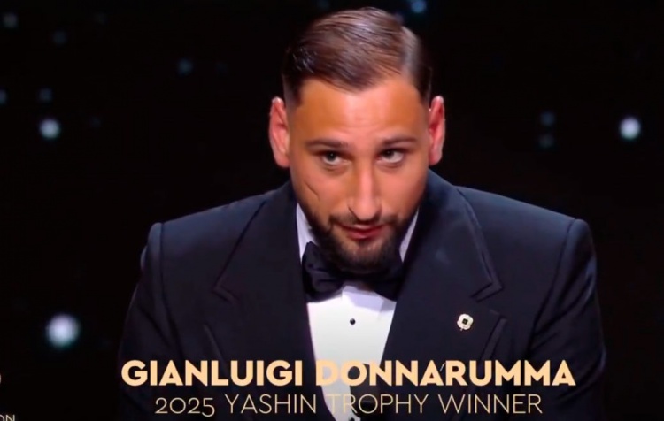 獲得雅辛獎！多納魯馬：感謝巴黎前隊友，希望在曼城同樣表現(xiàn)出色