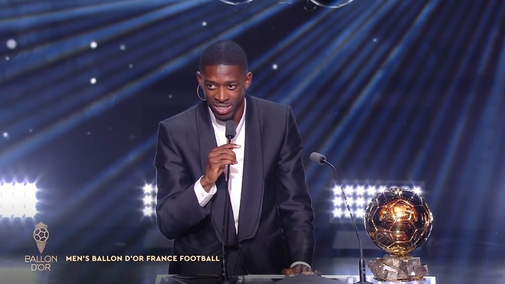 登貝萊：今晚我很幸福！感謝多特巴薩，有幸與梅西并肩作戰(zhàn)