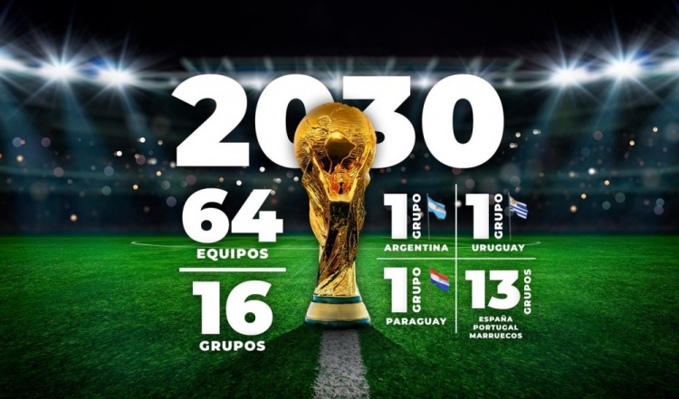 奧萊報(bào)：若2030年世界杯擴(kuò)軍64隊(duì)，阿根廷將有望承辦一整個(gè)小組賽